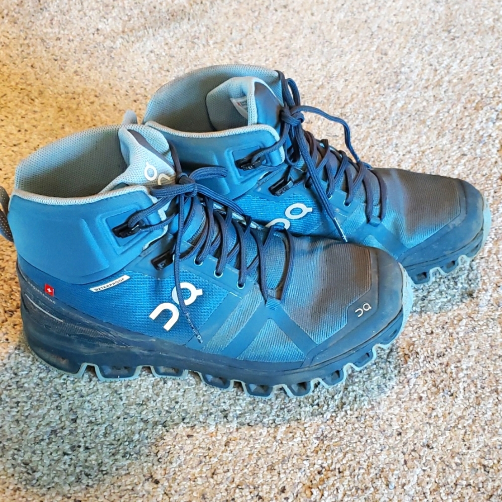On Cloudrock Waterproof Mid Hiking Boots